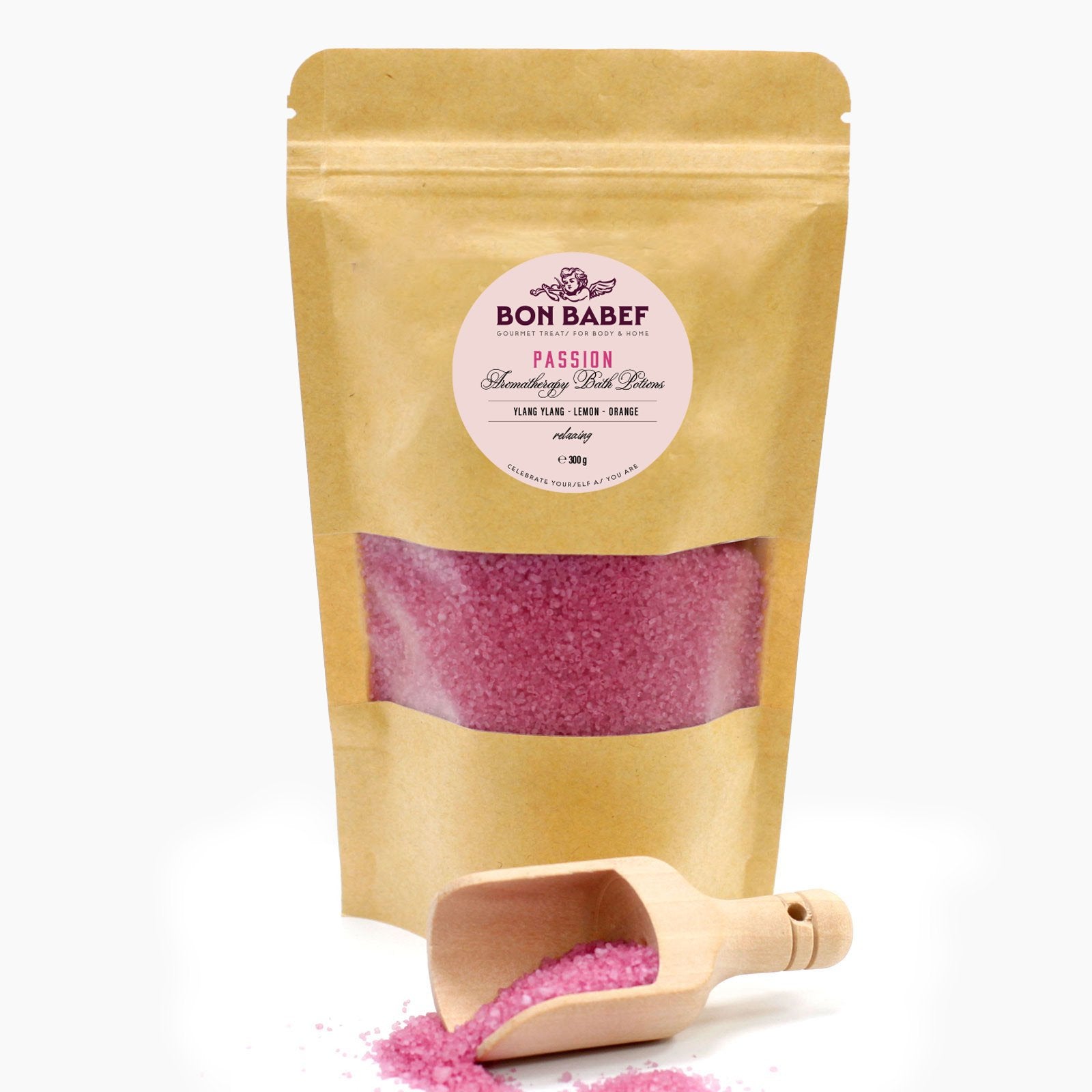 Aromatherapy Bath Salt - Passion 350g - Bon Babef