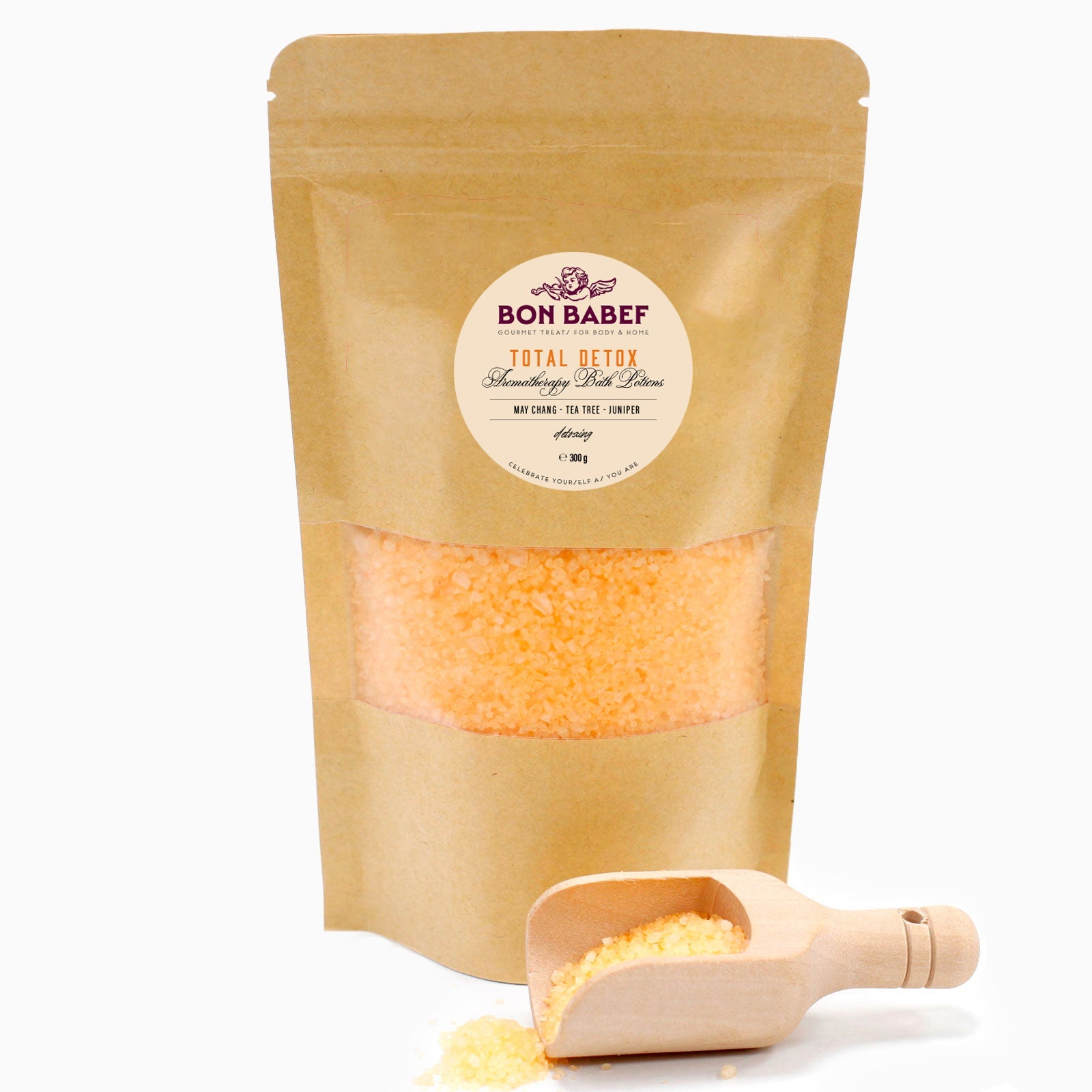 Aromatherapy Bath Salt - Total Detox 350g - Bon Babef