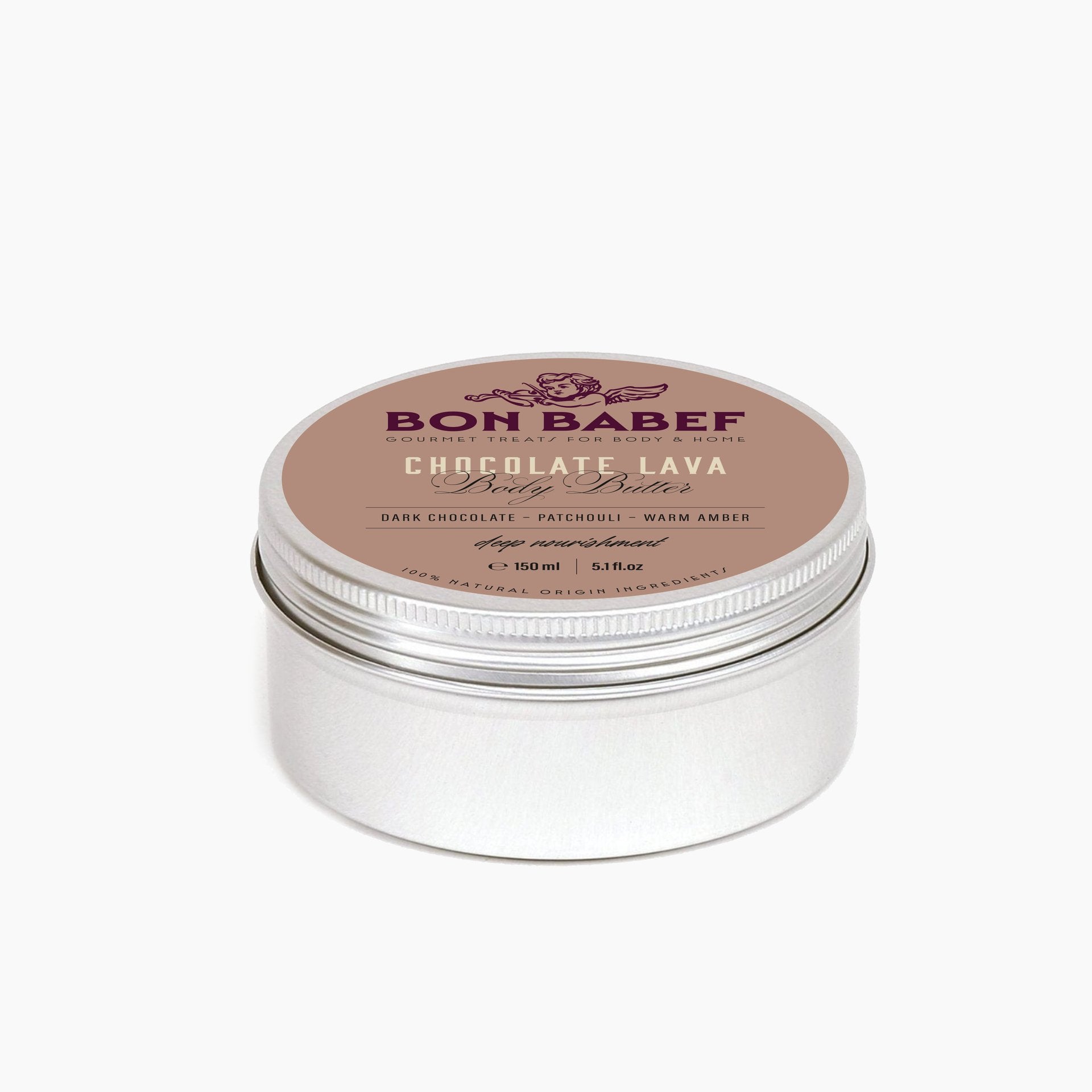 Body Butter CHOCOLATE LAVA 150ml - Bon Babef