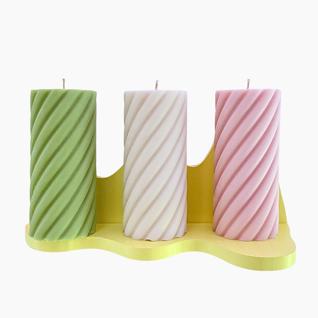 Candle Circus Spiral M 15cm - Bon Babef