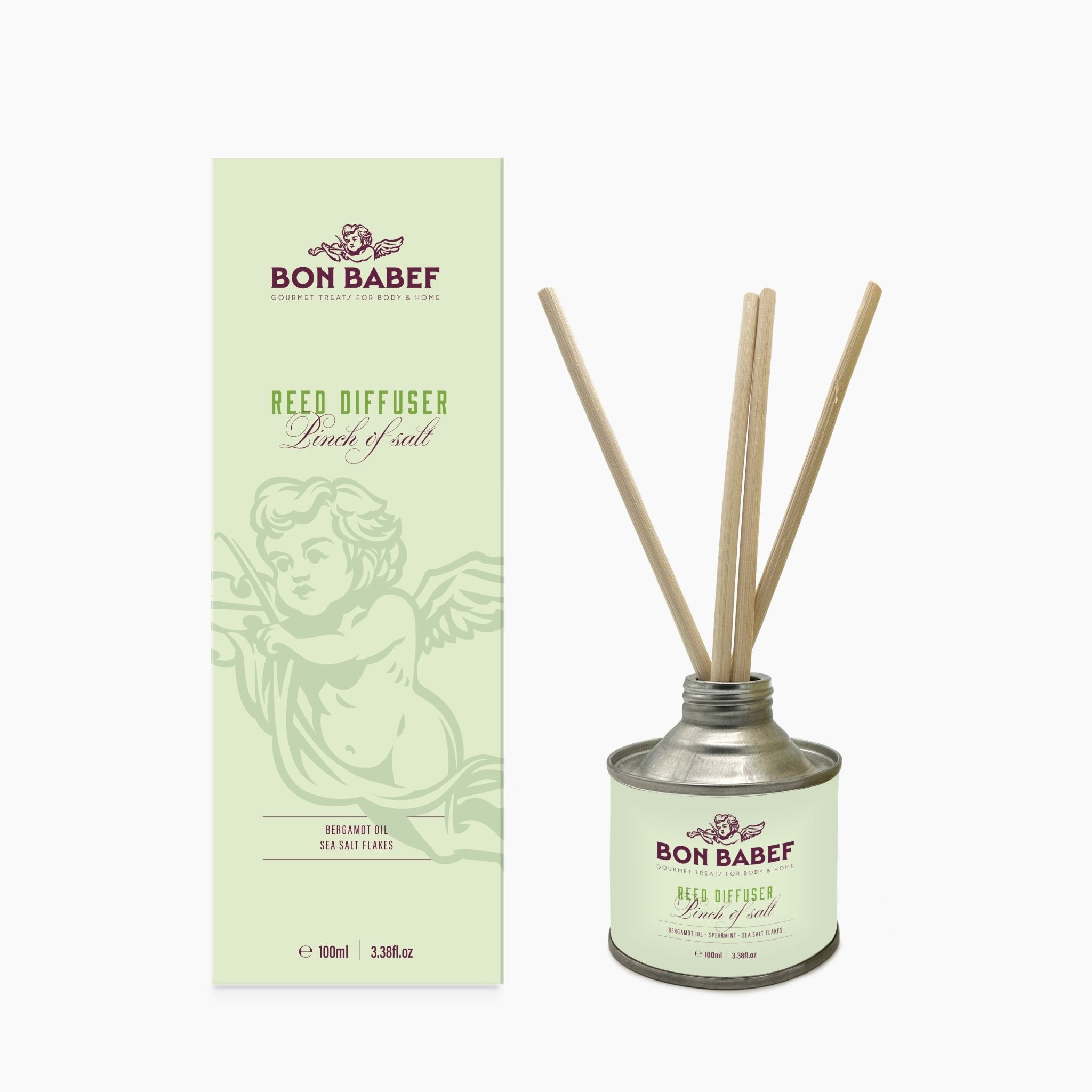 Reed Diffuser Pinch Of Salt 100ml - Bon Babef