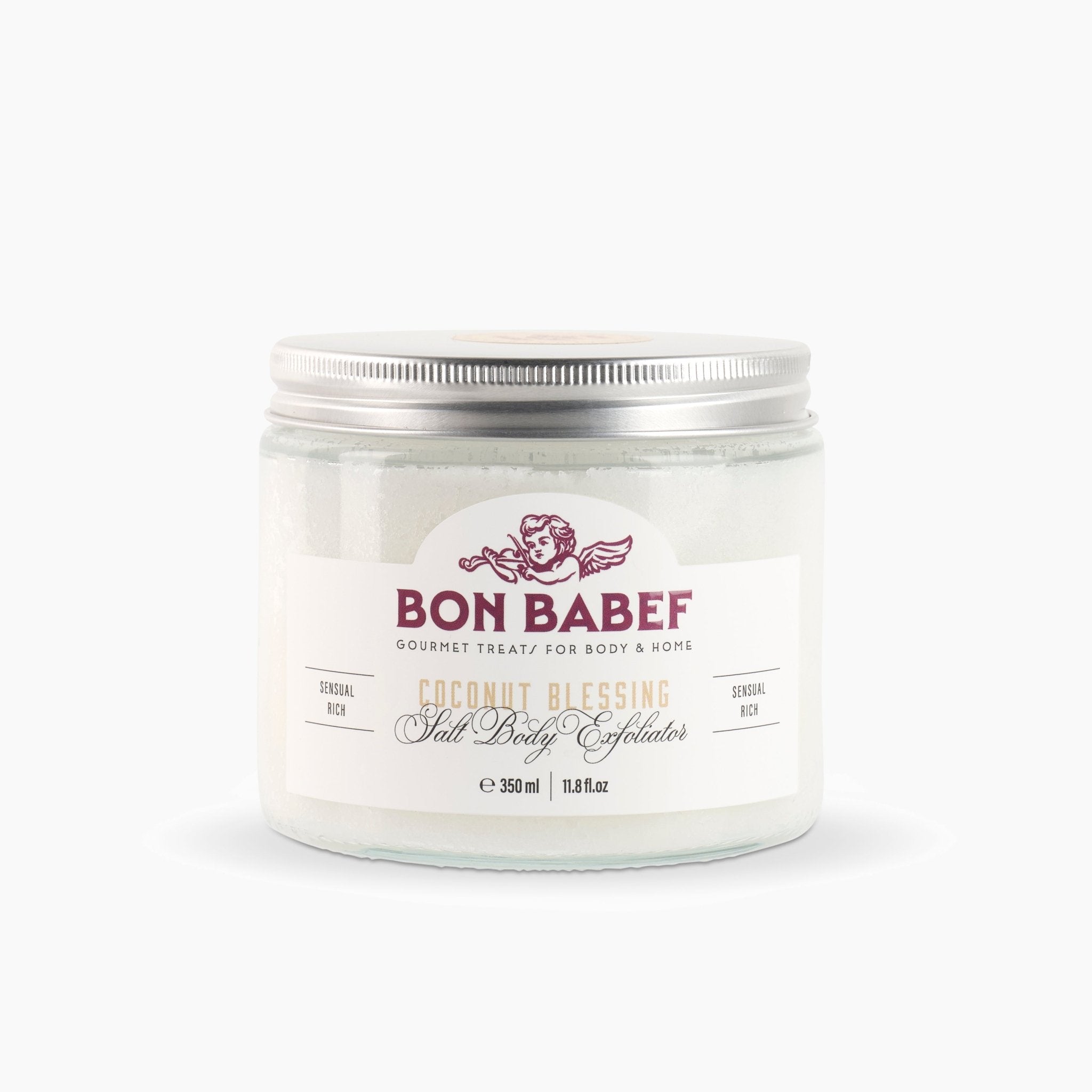 Salt Body Exfoliator Coconut Blessing 430g - Bon Babef