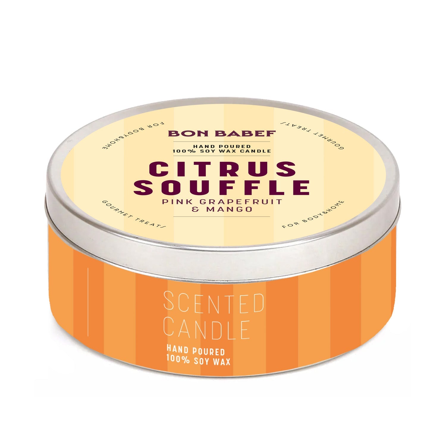 Scented Candle Citrus Souffle' - Bon Babef