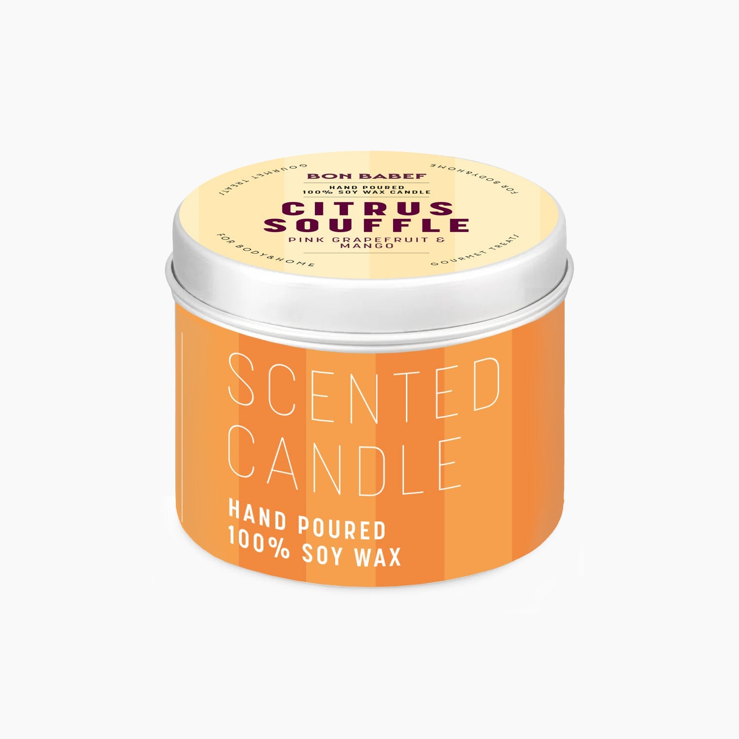 Scented Candle Citrus Souffle' - Bon Babef