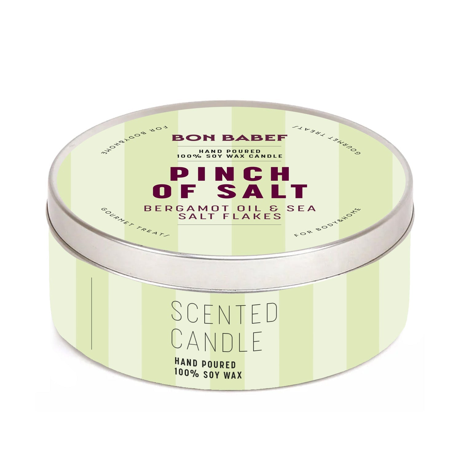 Scented Candle Pinch Of Salt - Bon Babef