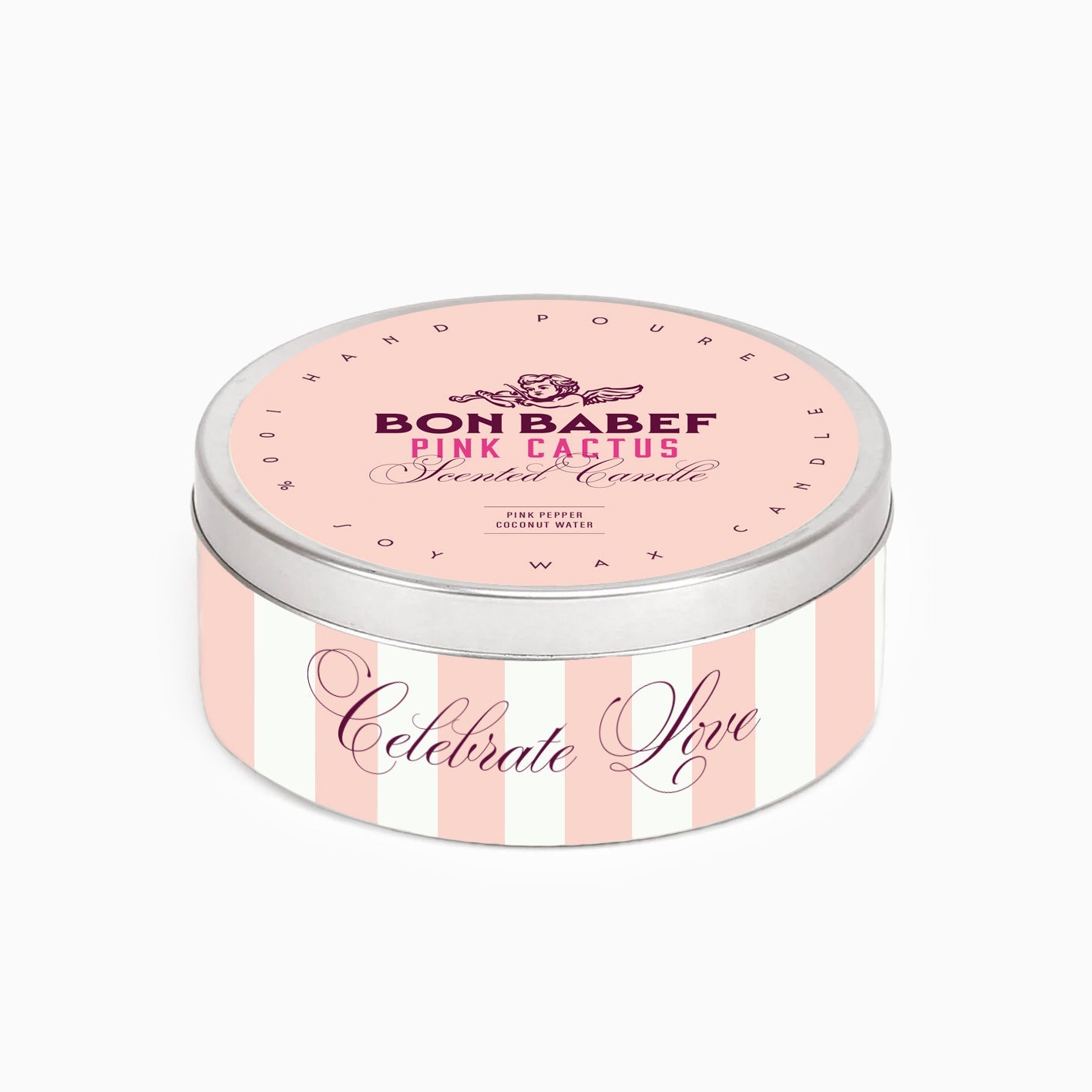 Scented Candle Pink Cactus - Bon Babef