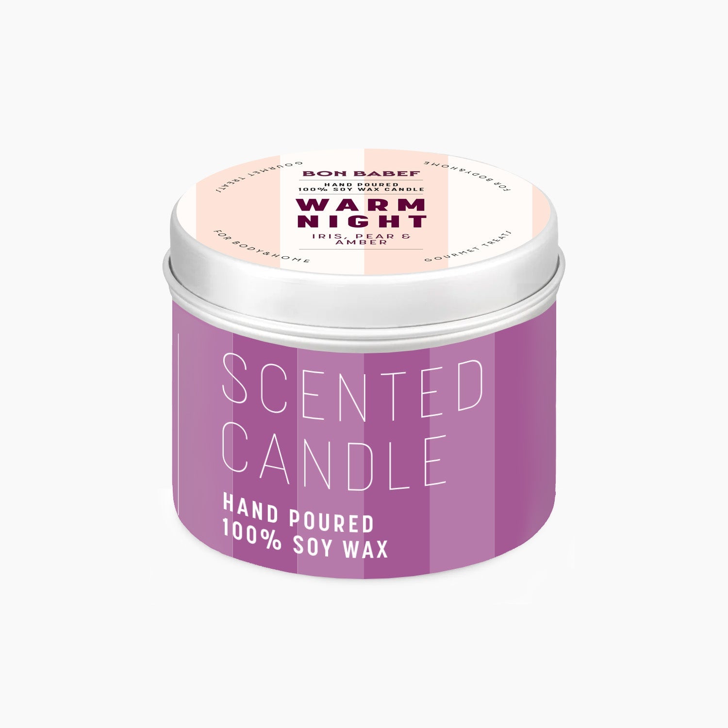 Scented Candle Warm Night - Bon Babef